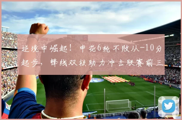 逆境中崛起！申花6轮不败从-10分起步，锋线双核助力冲击联赛前三_比赛_盖伊_赛季